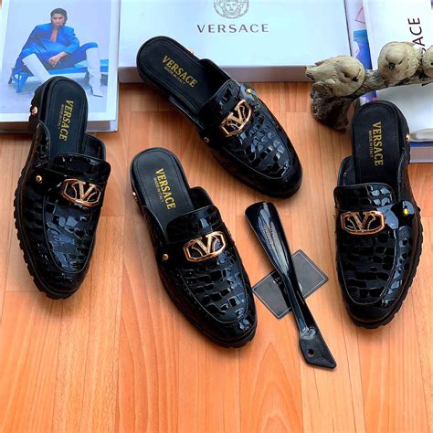 versace collection shoe box|Versace collection shoes men.